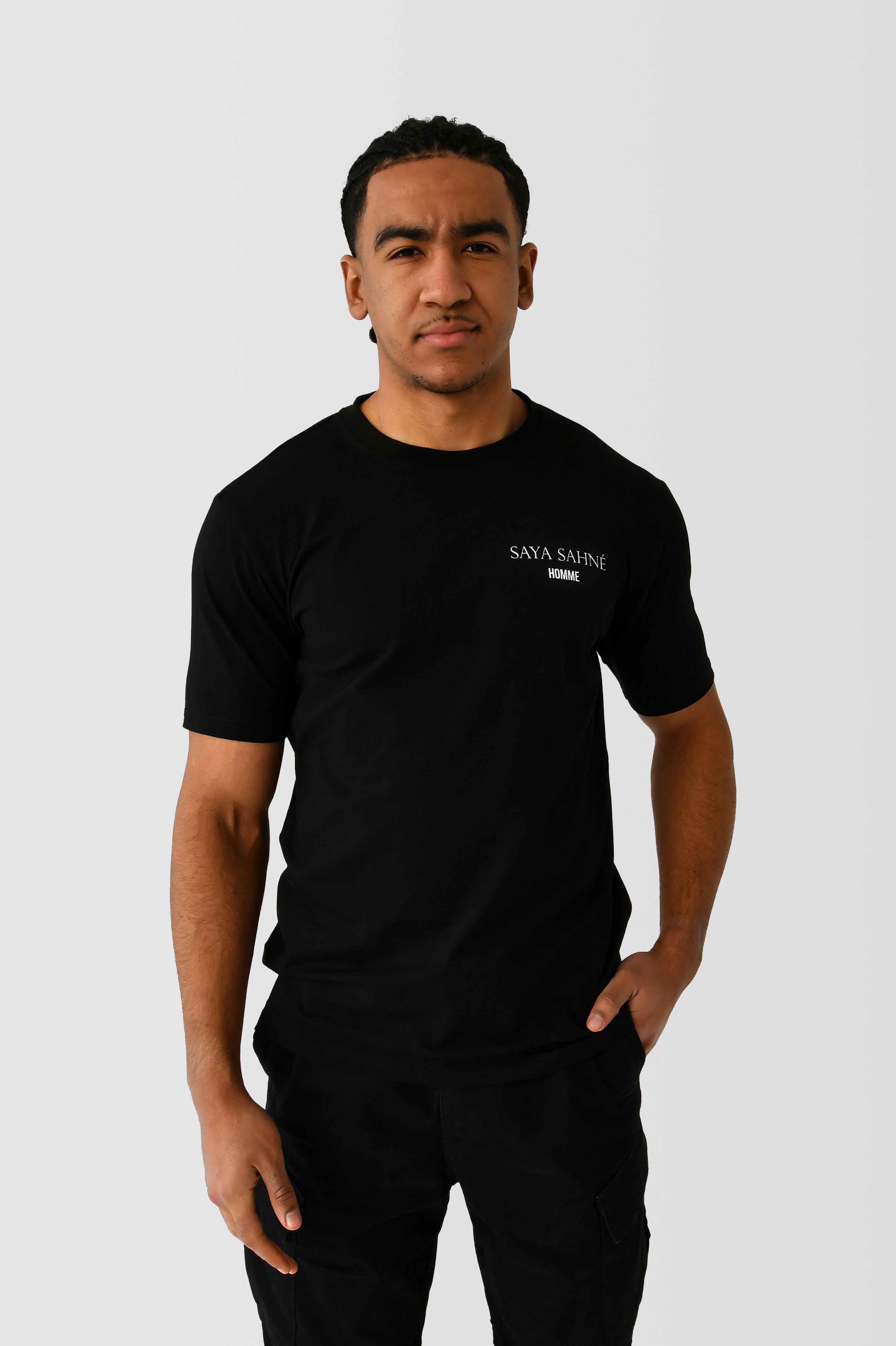 BLACK SIGNATURE T SHIRT